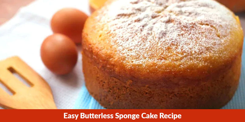 Butter less Sponge Cake Recipe